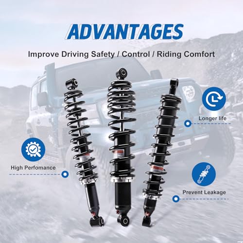 UTV Rear Gas Strut Monotube Shocks Absorber 2 pcs J997481