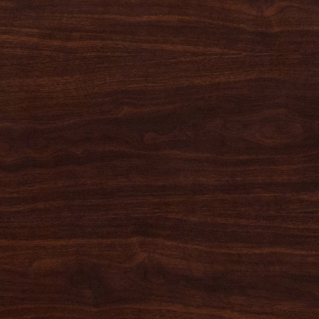 24" Round High-Gloss Walnut Resin Table Top O248