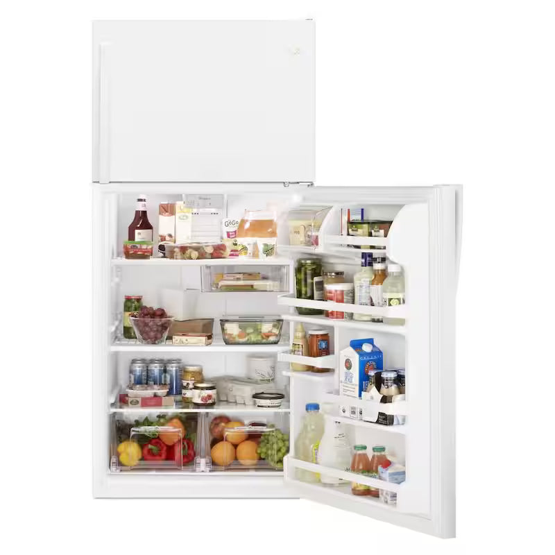 18.25 cu. ft. Top Freezer Refrigerator in White E4968