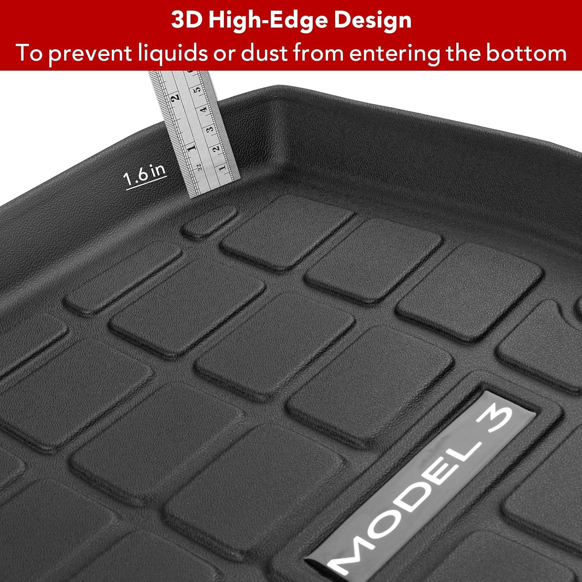 Heavy Duty Cargo Mat for Tesla Model 3 X8635