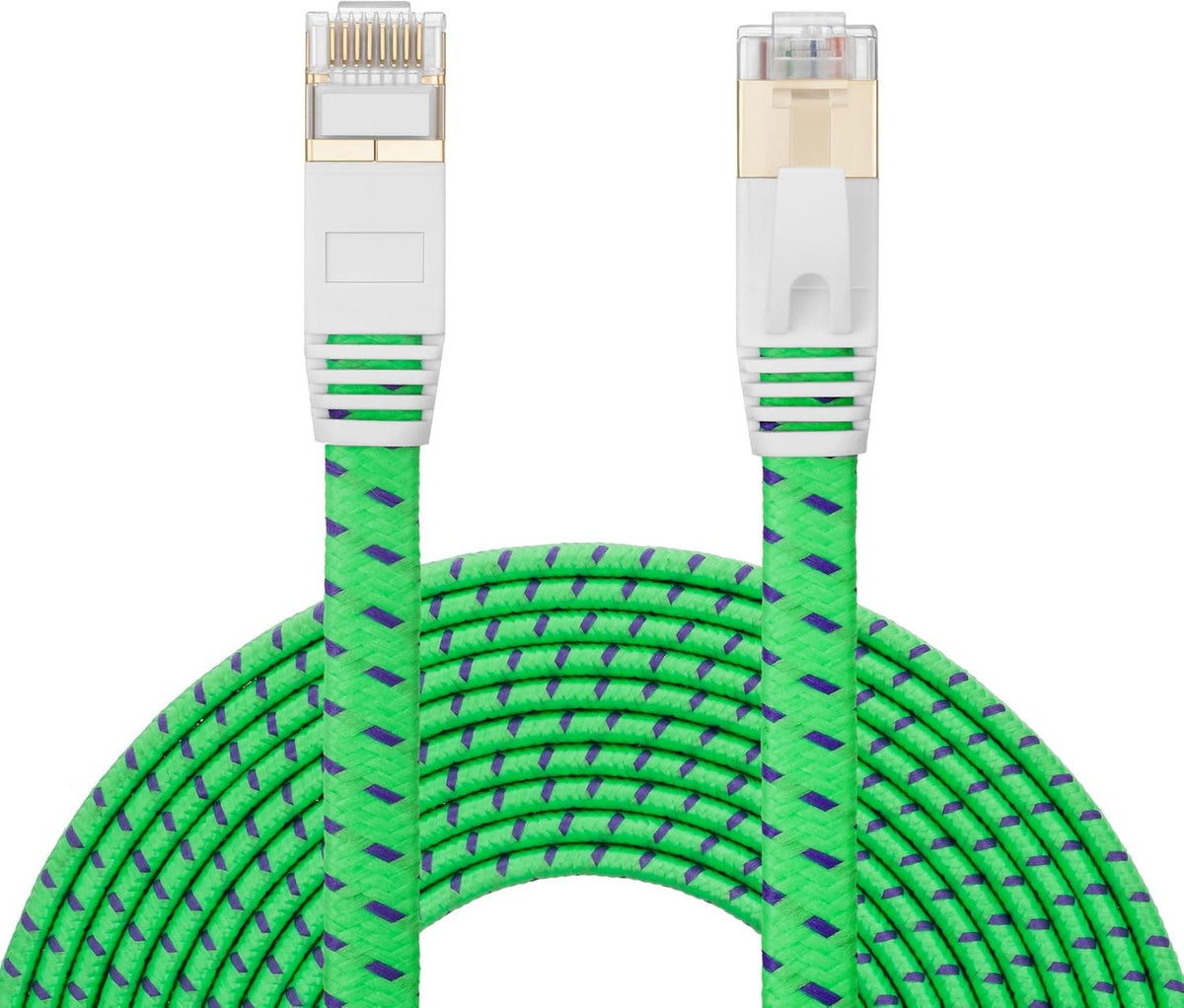Cat 7 Outdoor Ethernet Cable 200 ft Heavy Duty Double Shielded Waterproof Direct Burial Ethernet Cable D2104
