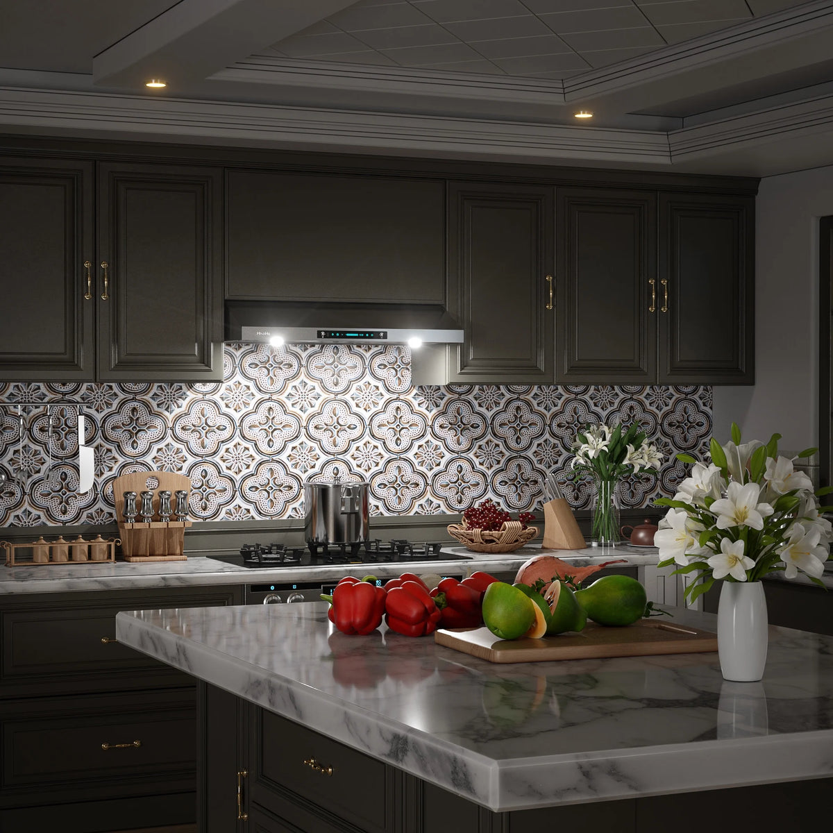 36 Inch 900-CFM Stainless Steel Under Cabinet Range Hood L77770