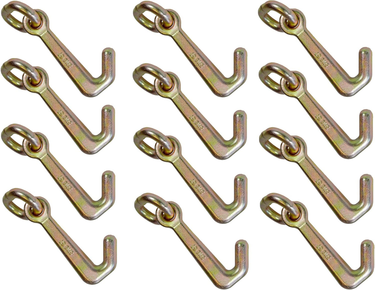 6 - Pack Heavy-Duty Forged Cluster Hook with Link O719605