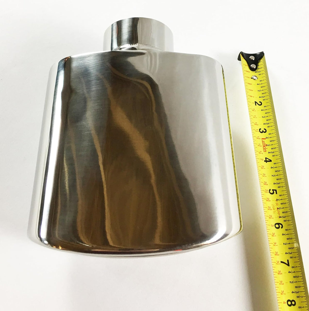 Double Wall Rolled Oval Split Stainless Steel Exhaust Tip Pack of 2 C6314