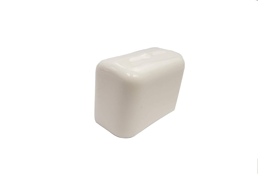1-5/8 Plastic White End Cap - Lot of 50 S92683