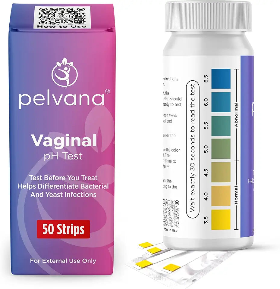 Vaginal pH Balance Test Strips 50 Strips N99572