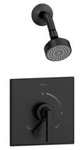 Matte Black Shower Trim Package F962
