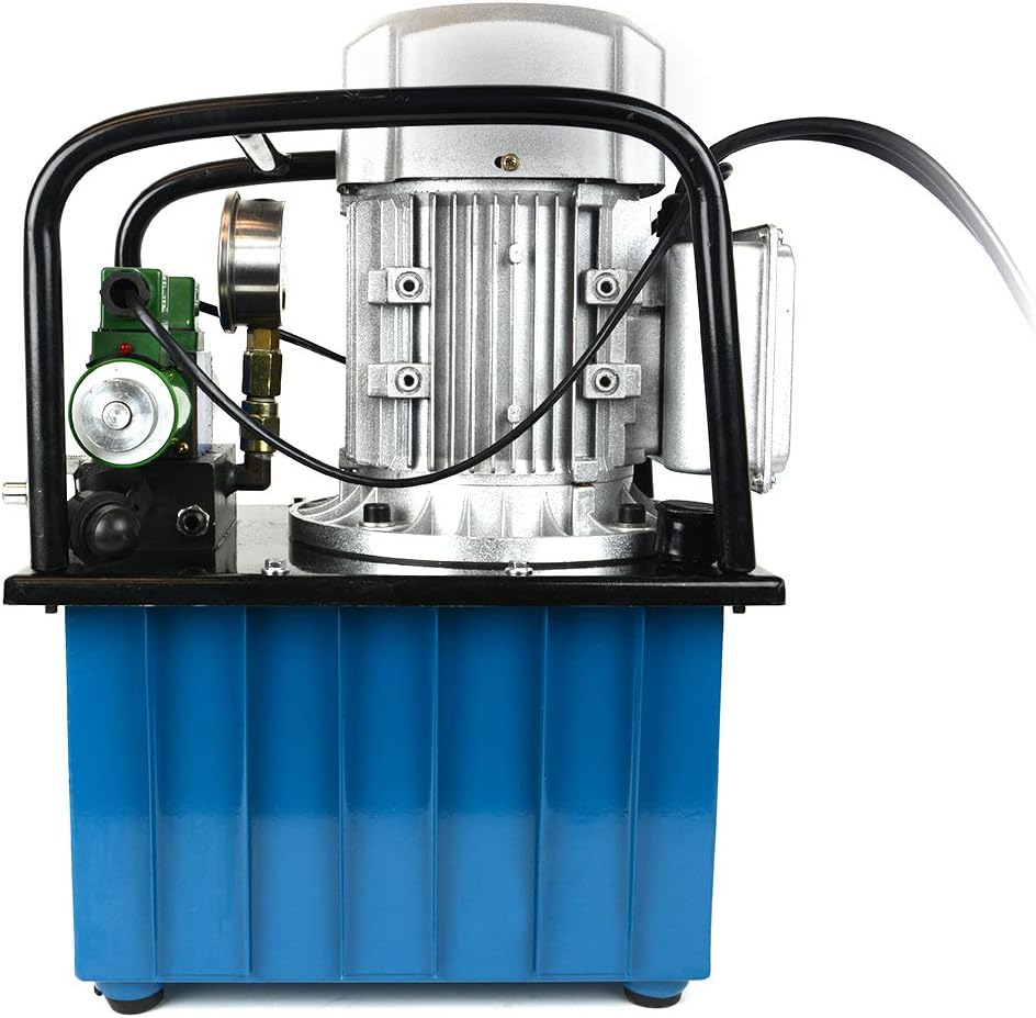 Electric Hydraulic Pump Power Pack Unit 2 Stage Double Acting 110v 10k psi 488 Cubic in Capacity C798