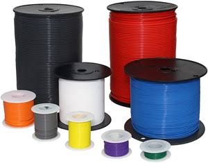 16 Gauge Gray PTFE High Temperature Stranded Wire 100 ft. L331827