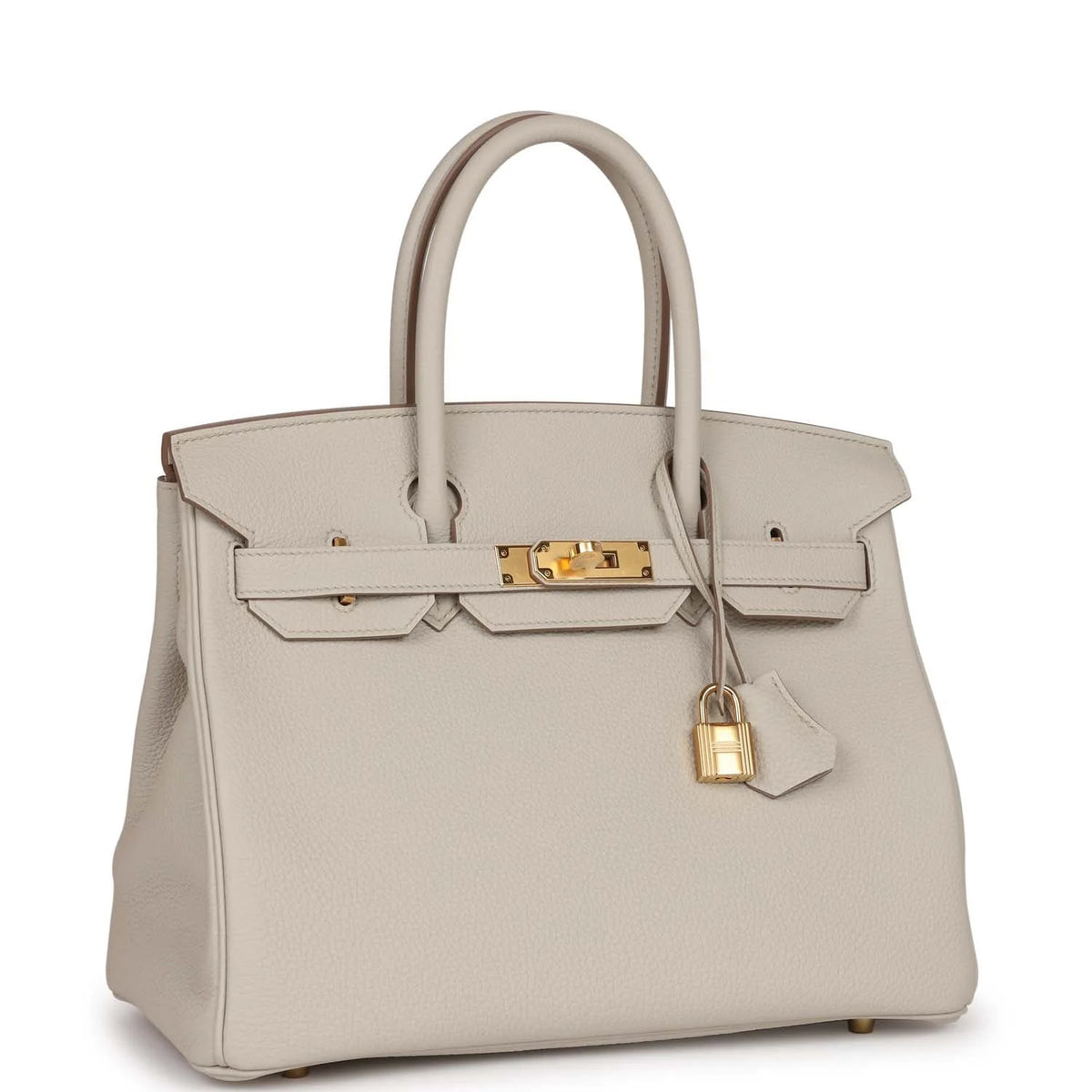 Beton Togo Leather Handbag X77932