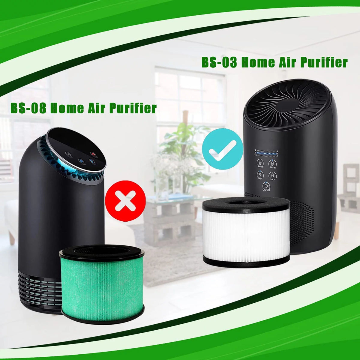 True HEPA Filter with Pre-Filter Activated Carbon Filter F932314