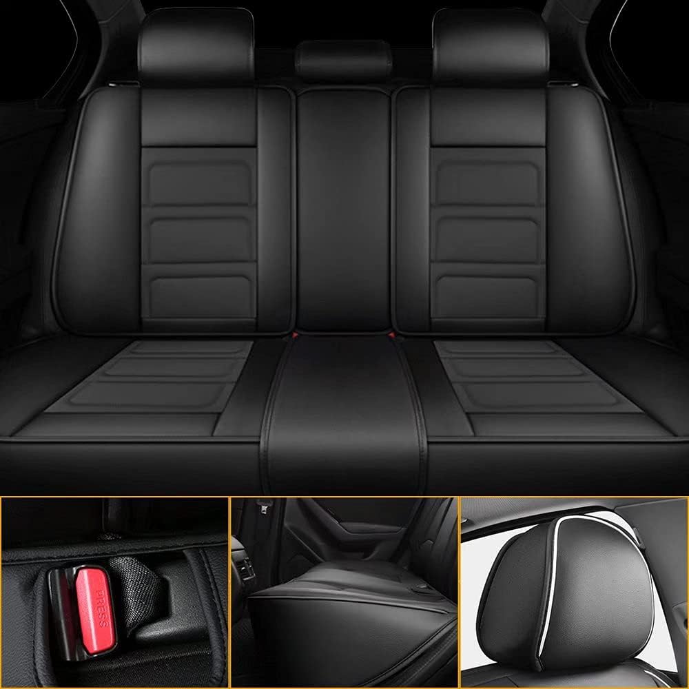 Waterproof Faux Leather Full Set Car Seat Covers R679981