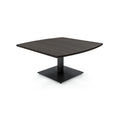 45" Wide Boat Shaped Coffee Table with Metal Base V60787