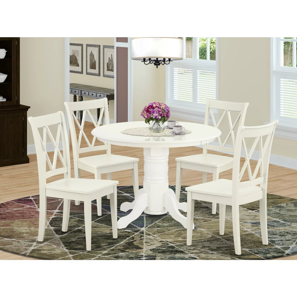 5 Piece Wood Dining Room Set Y19341