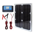 20W 12V Monocrystalline Solar Panel Kit with 10A Solar Charge Controller and Cable P448