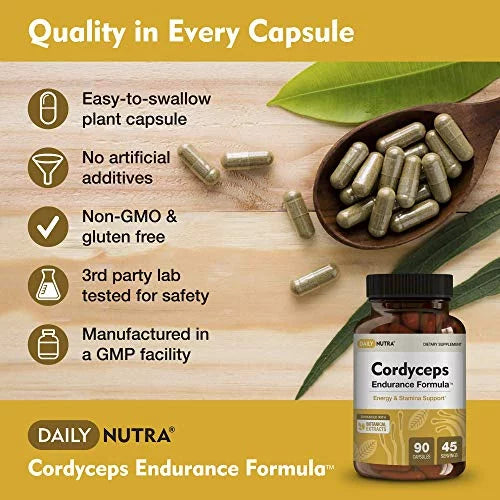 Caffeine Free Organic Mushroom Extract Supplement 3-Pack Q34766