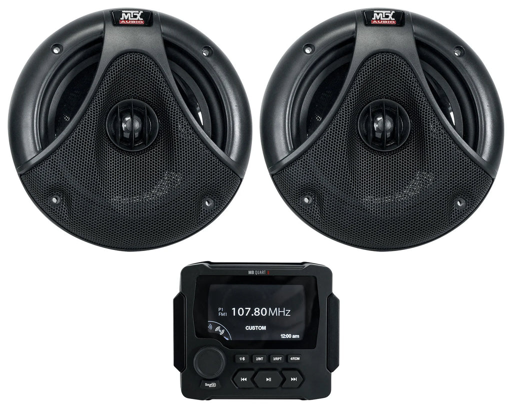 Marine Bluetooth Receiver with 2 6.5" Speakers P939926