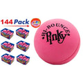 Pink Rubber Bouncing Ball Pack of 24 with One Small Bouncy Ball H524301