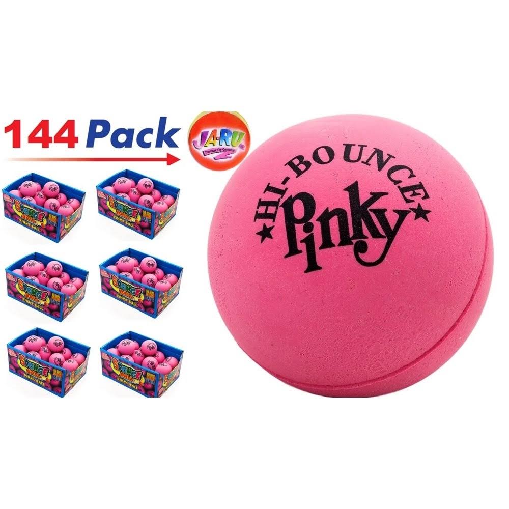 Pink Rubber Bouncing Ball Pack of 24 with One Small Bouncy Ball H524301