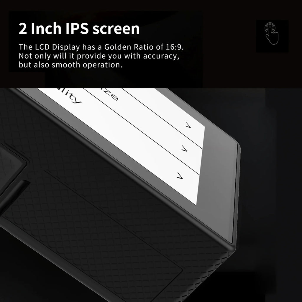 4K Sports Camera with WiFi and 2 Inch IPS Screen O370
