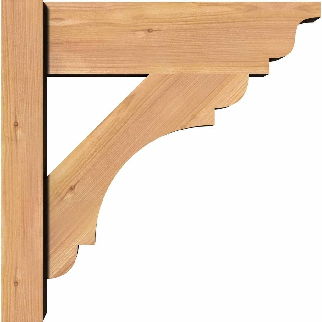 5 1/2x22W x 28x22D x 36x22H Olympic Smooth Western Red Cedar Outlooker G35154