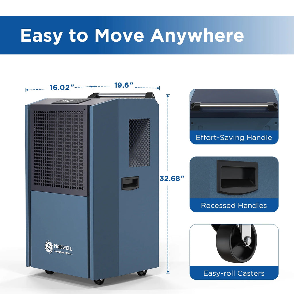 305 Pint Commercial Dehumidifier with Drain Hose Y308760