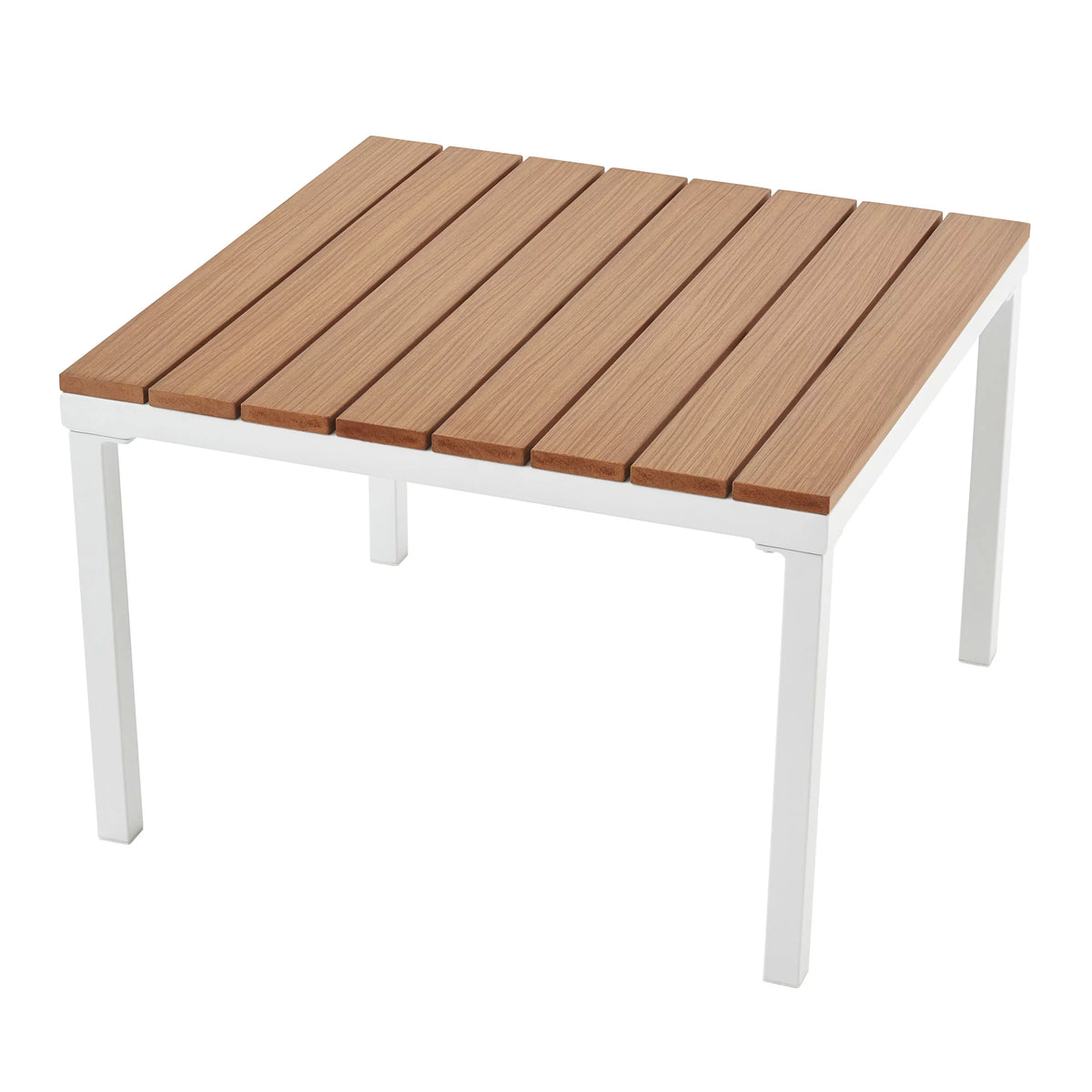 4-Piece Outdoor Chaise Sectional Set with Table D280