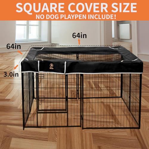 24" H 8 Panel Dog Playpen with Storage Bag X565330