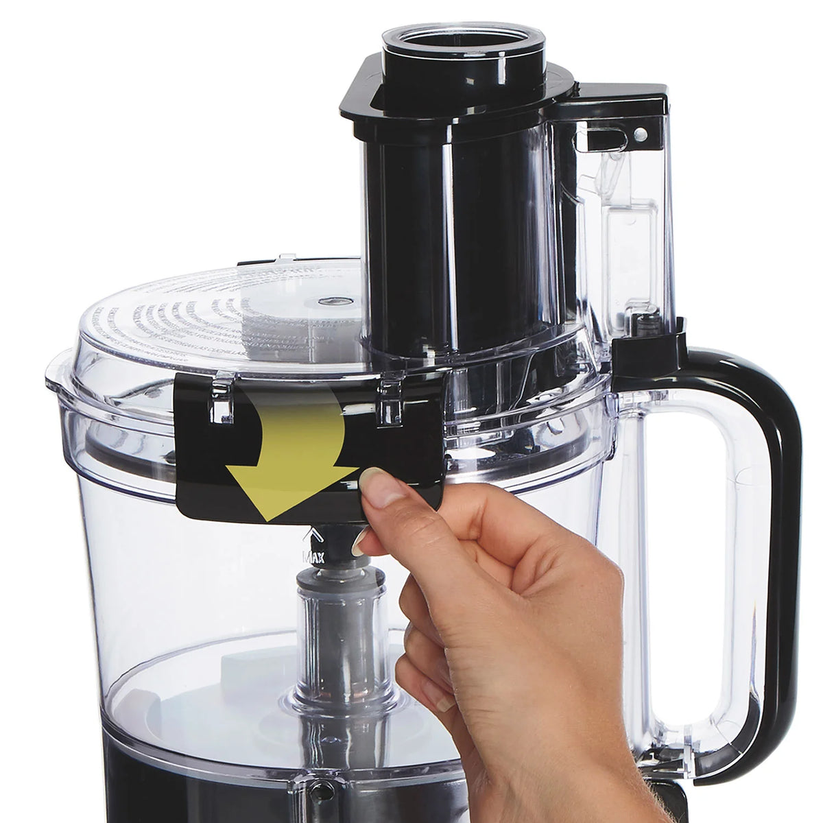 10-cup 450W Black Food Processor R9364