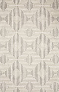 Grey Silver Rug 7'9 x 9'9 W912