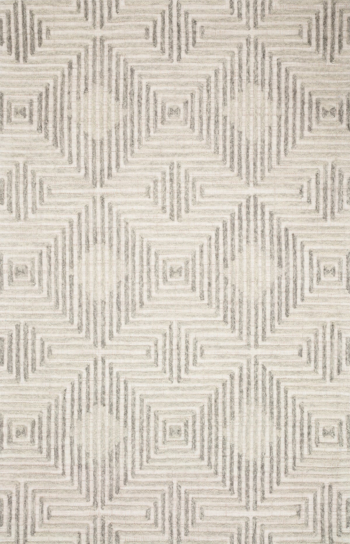 Grey Silver Rug 7'9 x 9'9 W912