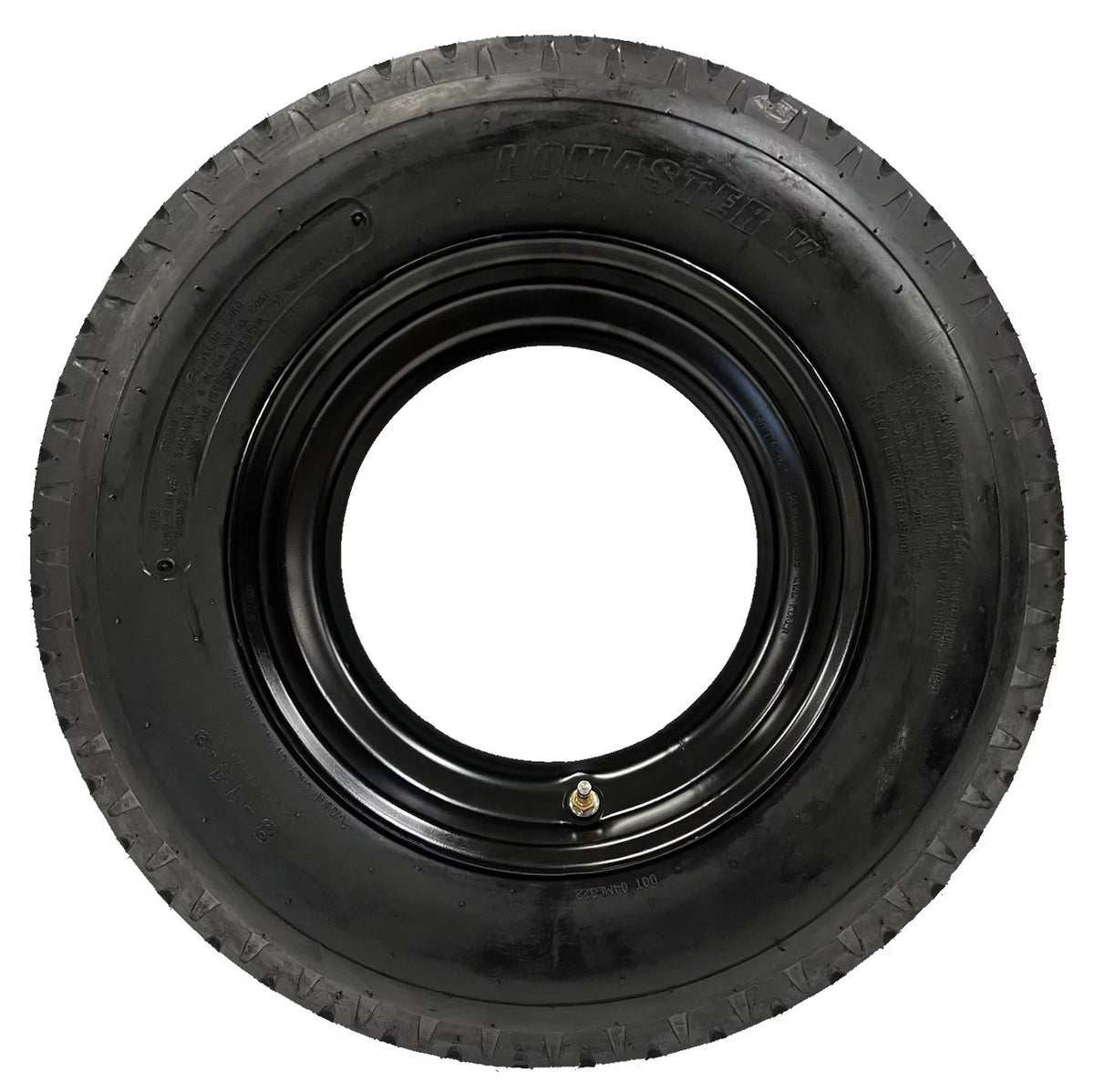 2-Pk Mounted Trailer Tire Rim 14.5 in. Demountable Rim Wheel I4706