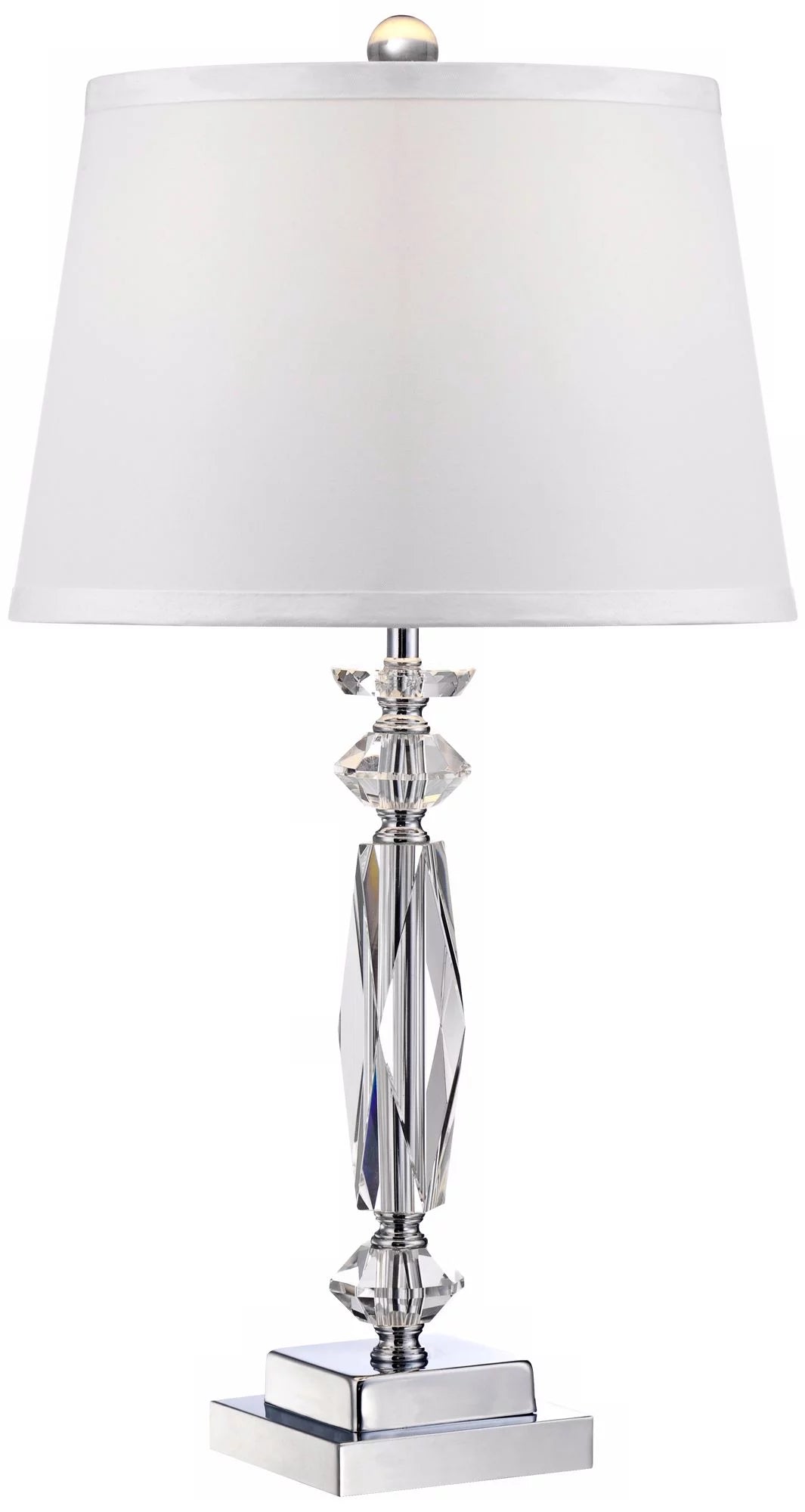 23" High Clear Crystal Accent Table Lamp W52281
