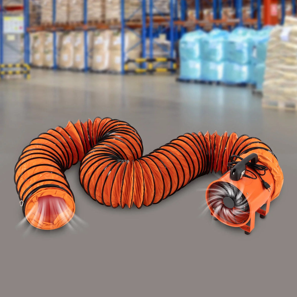 10" Industrial Extractor Fan Blower with 10M Duct Hose E581483