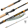 6’10” Lite Medium Heavy Moderate Fast Action Casting Rod T56829
