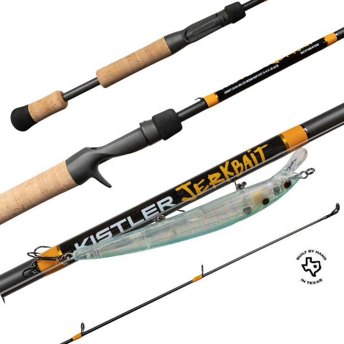 6’10” Lite Medium Heavy Moderate Fast Action Casting Rod T56829