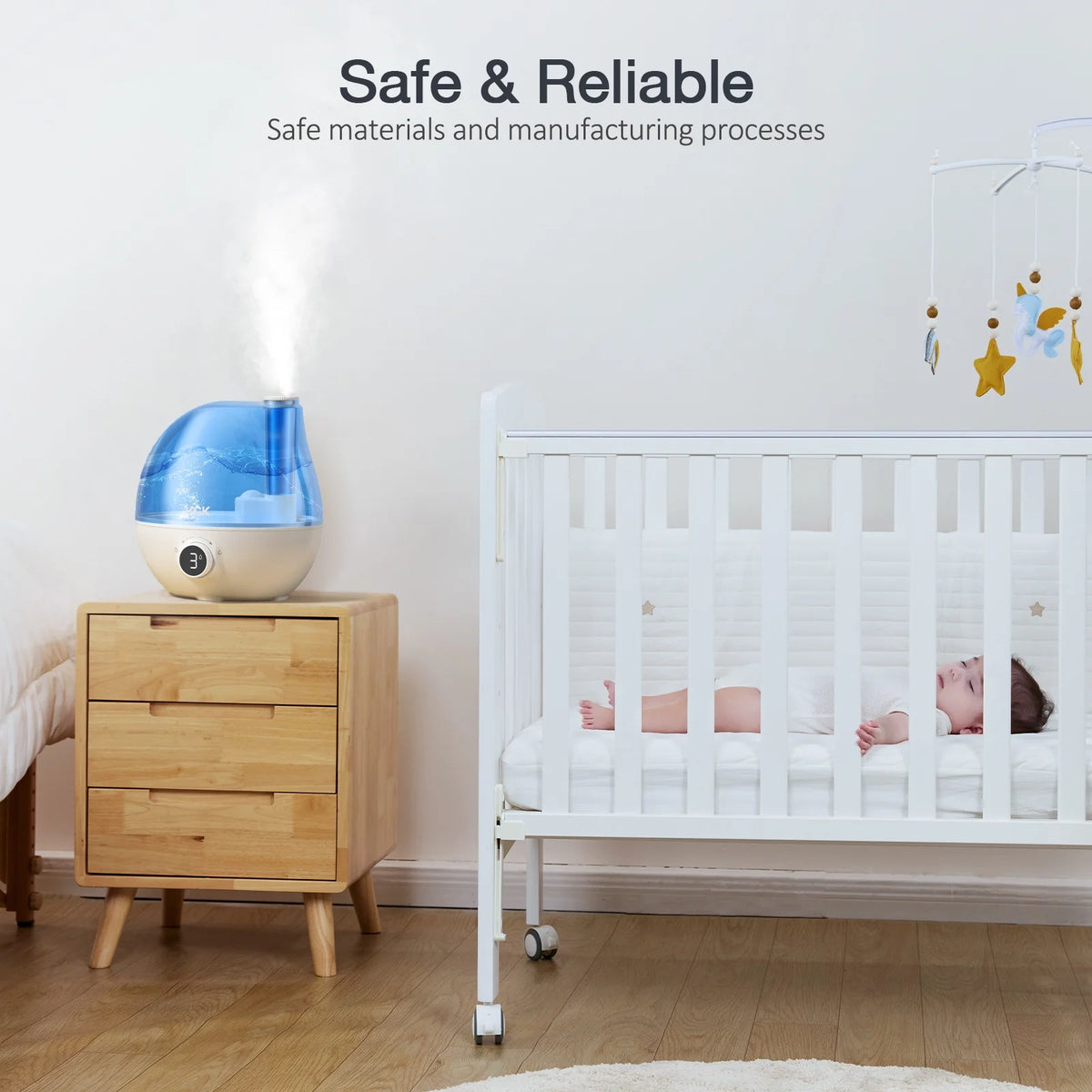 2.3L Ultrasonic Cool Mist Humidifier P611093