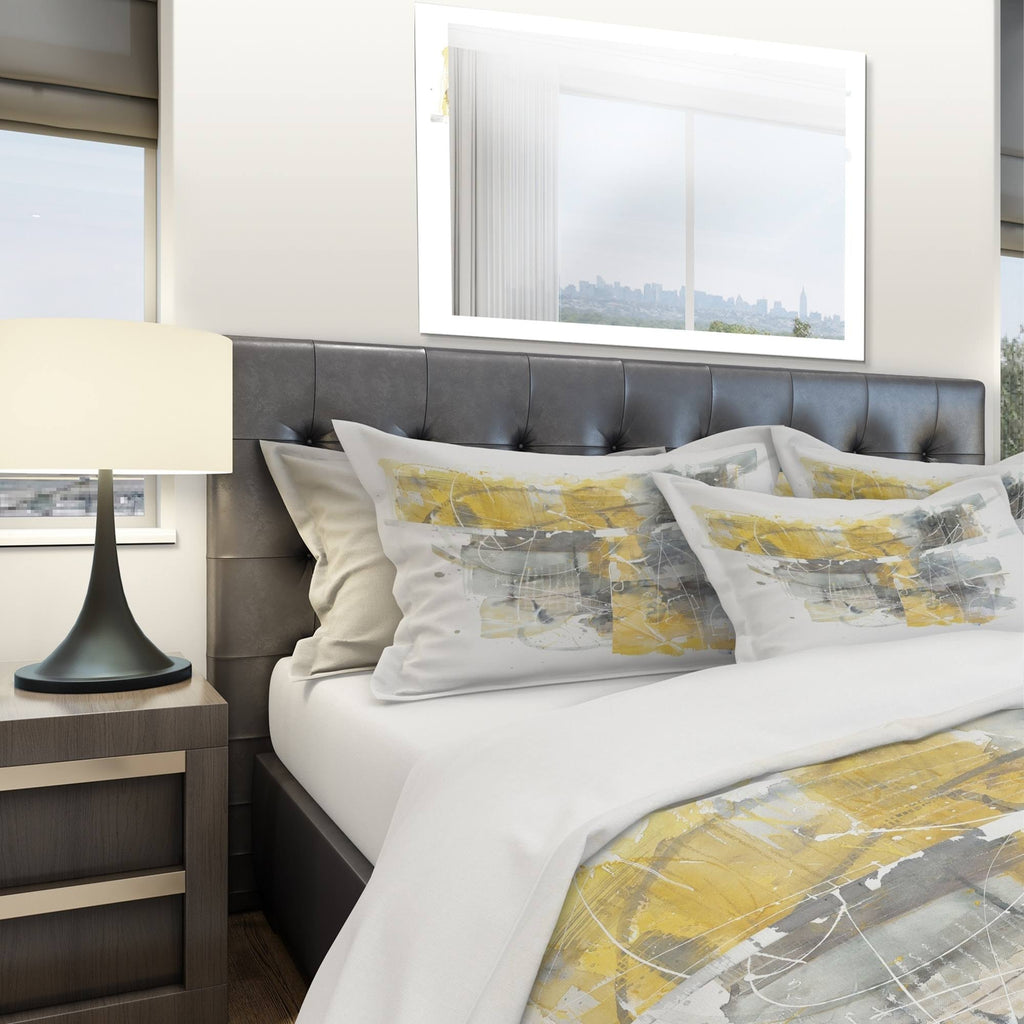 Geometric Bedding Set - Twin Duvet Cover and Sham T3337