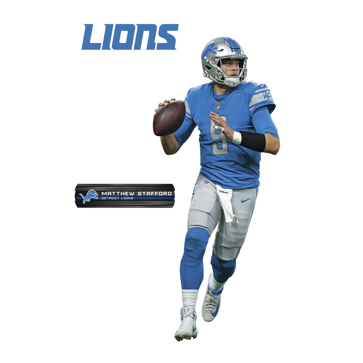 Officially Licensed NFL Removable Wall Decal XL Vinyl P12412
