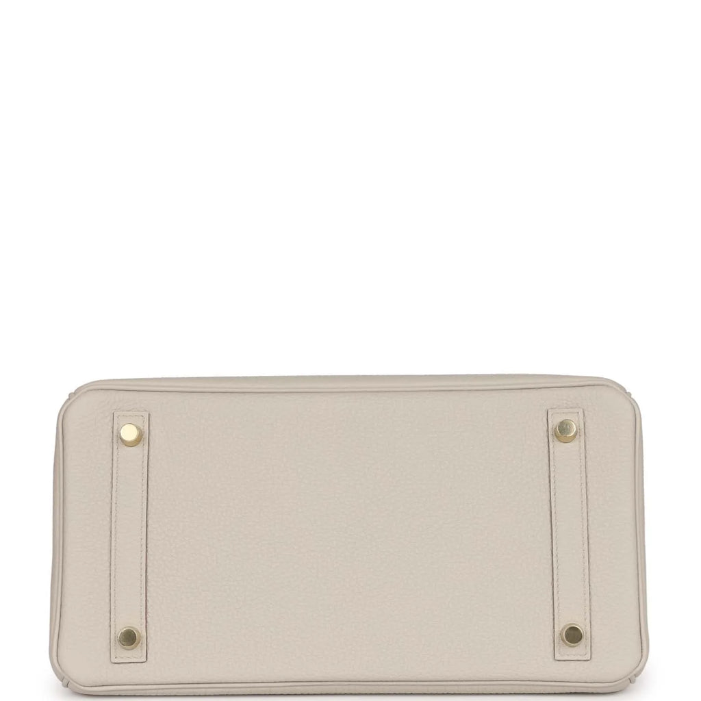 Beton Togo Leather Handbag X77932
