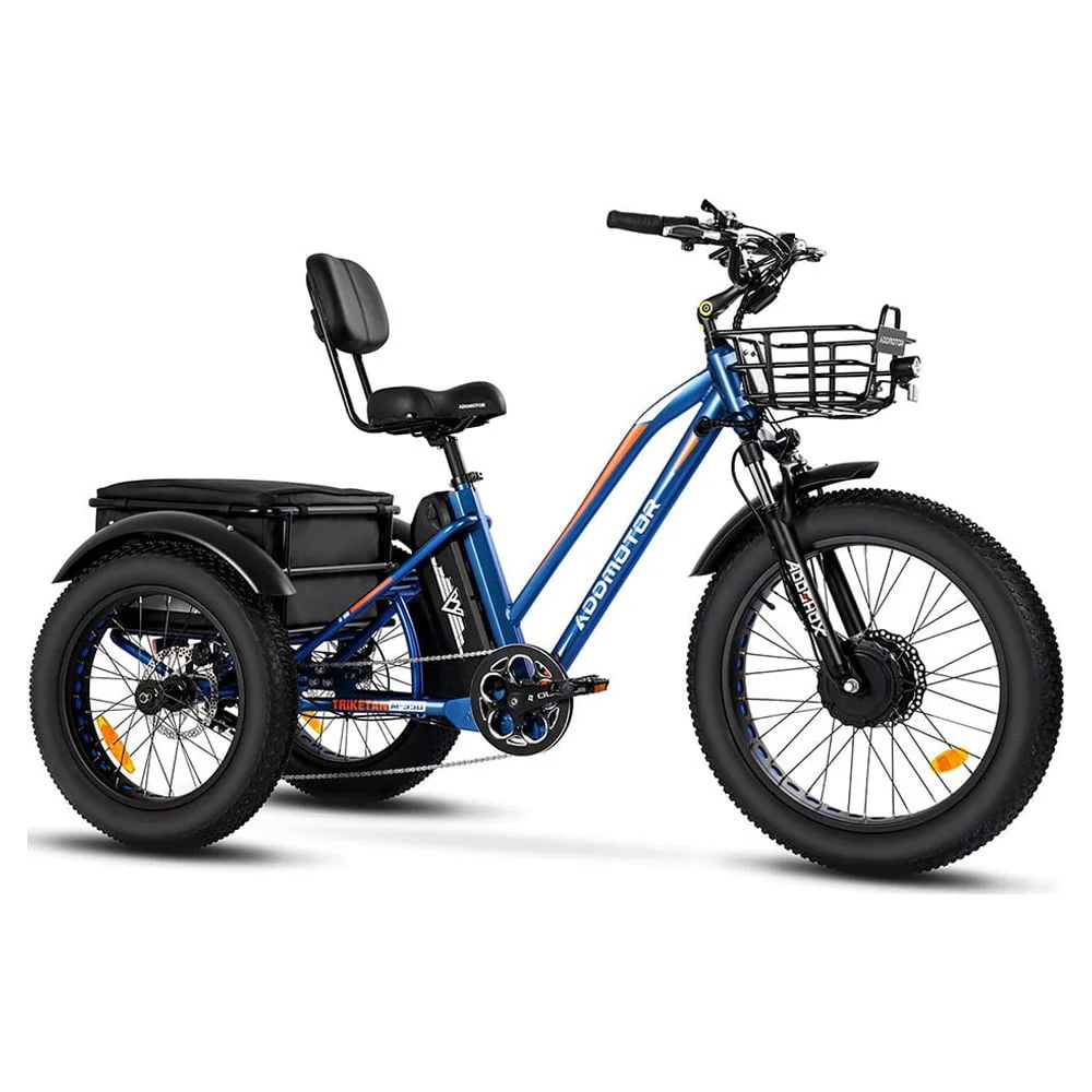 White Electric Tricycle B2121