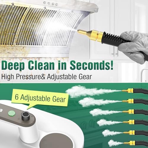 10s Rapid Heating 1.2L Handheld Steam Cleaner C809646
