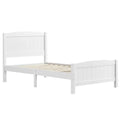 White Twin Bed Frame E877