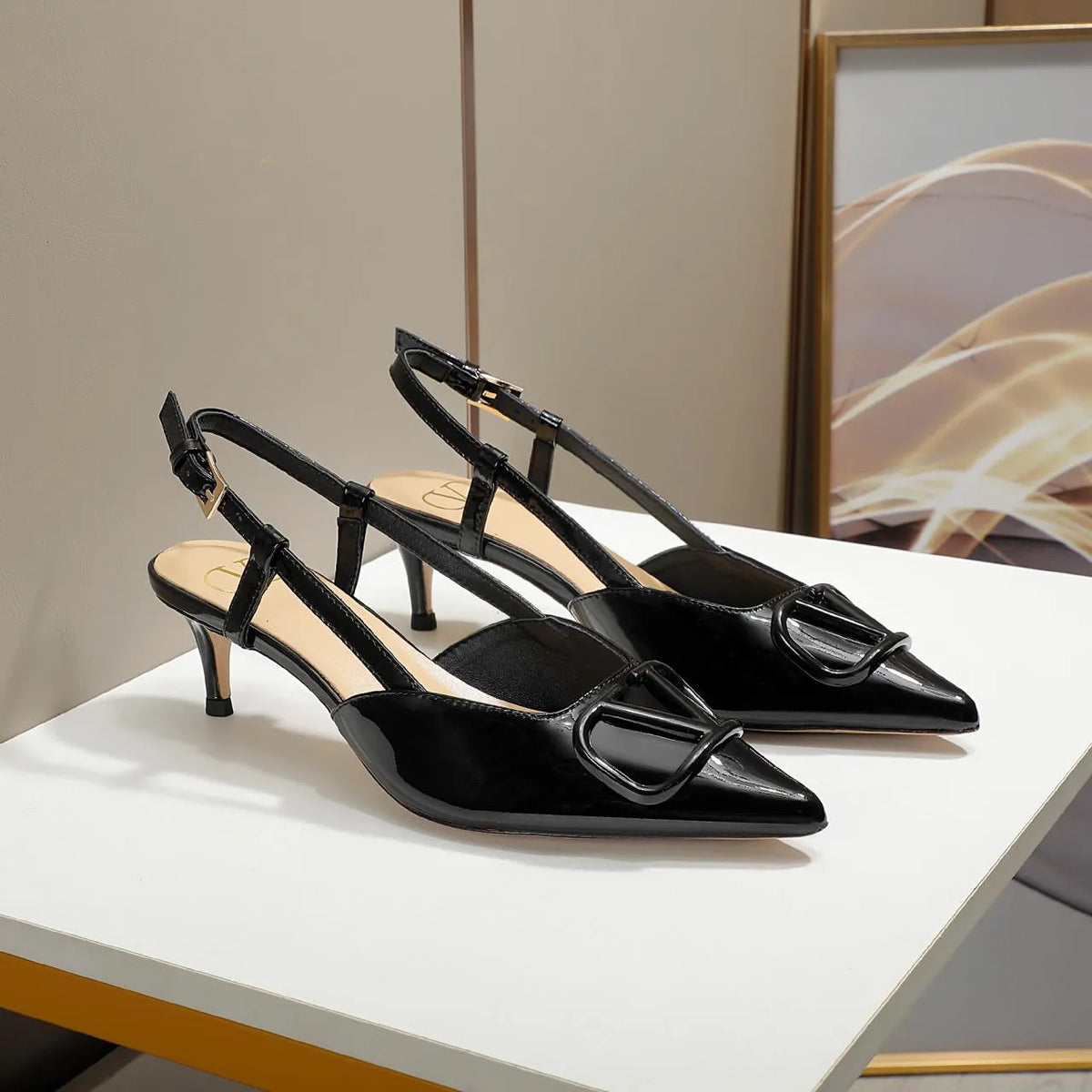 Women Shoes Heel 4.5 cm R4884