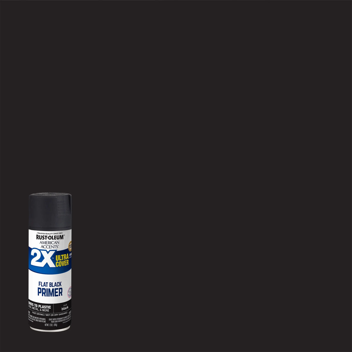 Flat Gray Primer Spray Paint 12 oz F135636