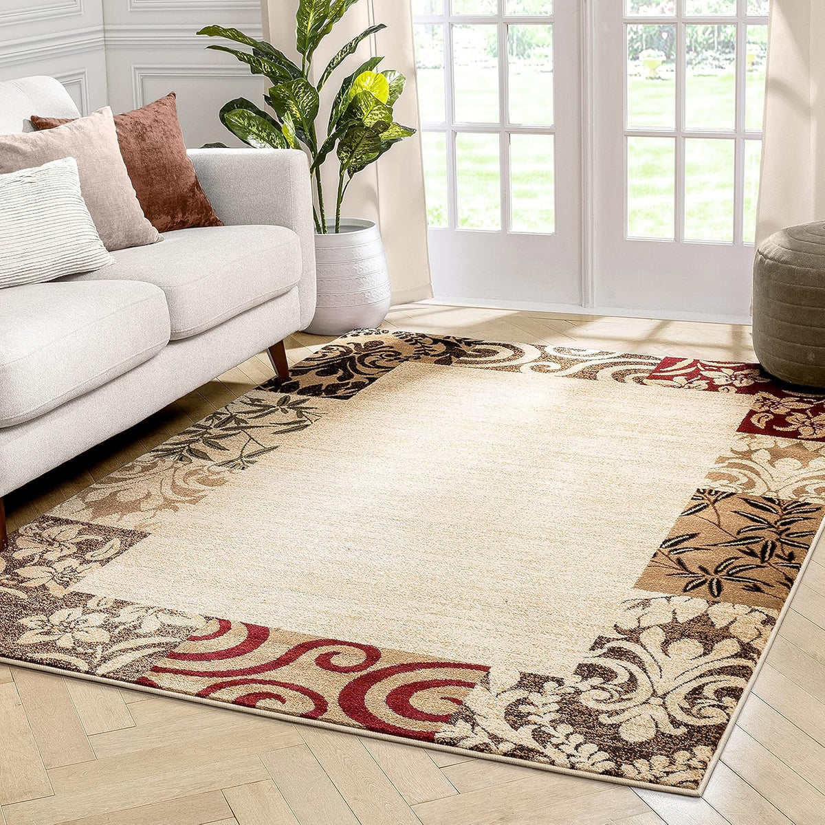 Beige 9x13 Rug S511481