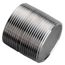 SS 316/316L Schedule 80 Seamless Extra Heavy Pipe Nipple 1-1/4xclose NPT Male M184