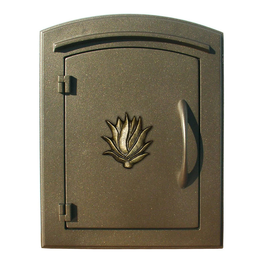 Bronze Column Mount Mailbox K239