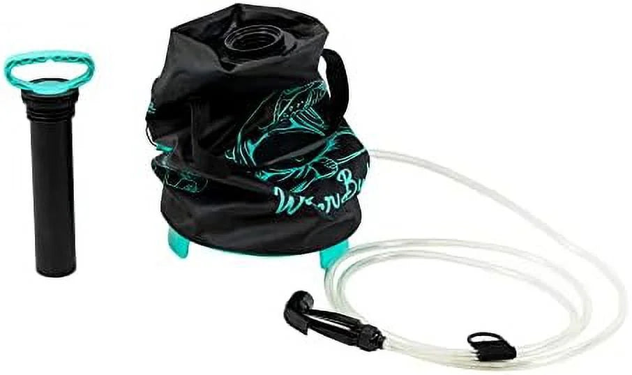 Portable Shower with Travel Case, Shower Head and 7Ft Hose, Holds 2.5 Gallons F629575