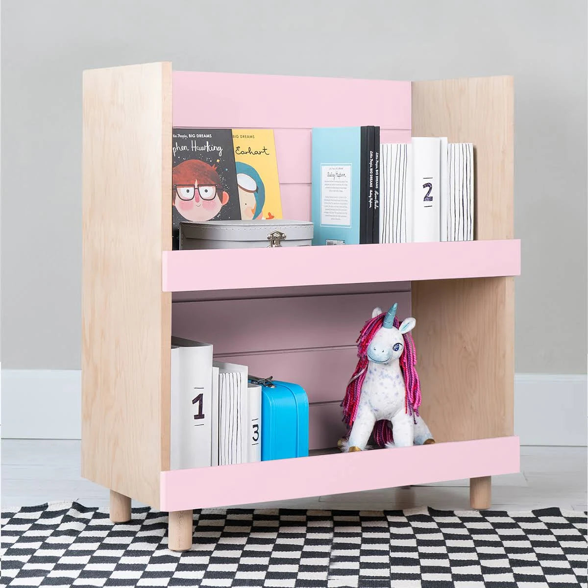 Maple White Kids Bookcase H571